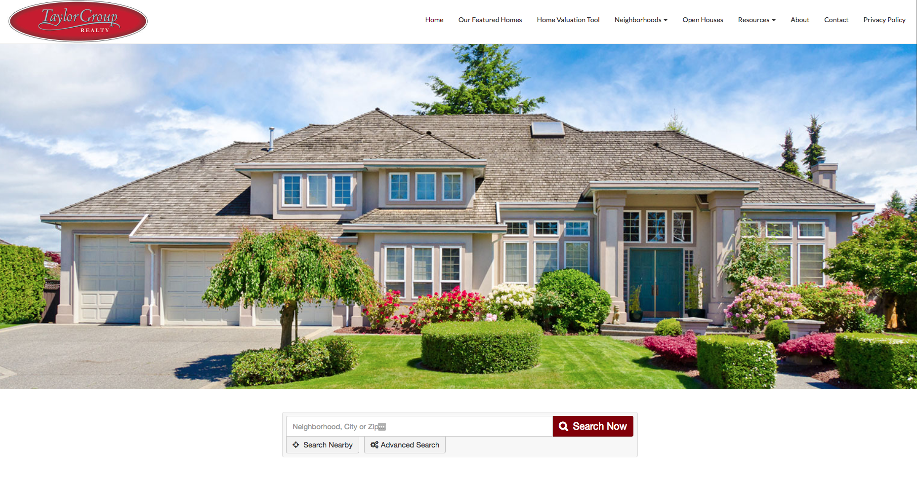 Custom Designed Realtor Websites